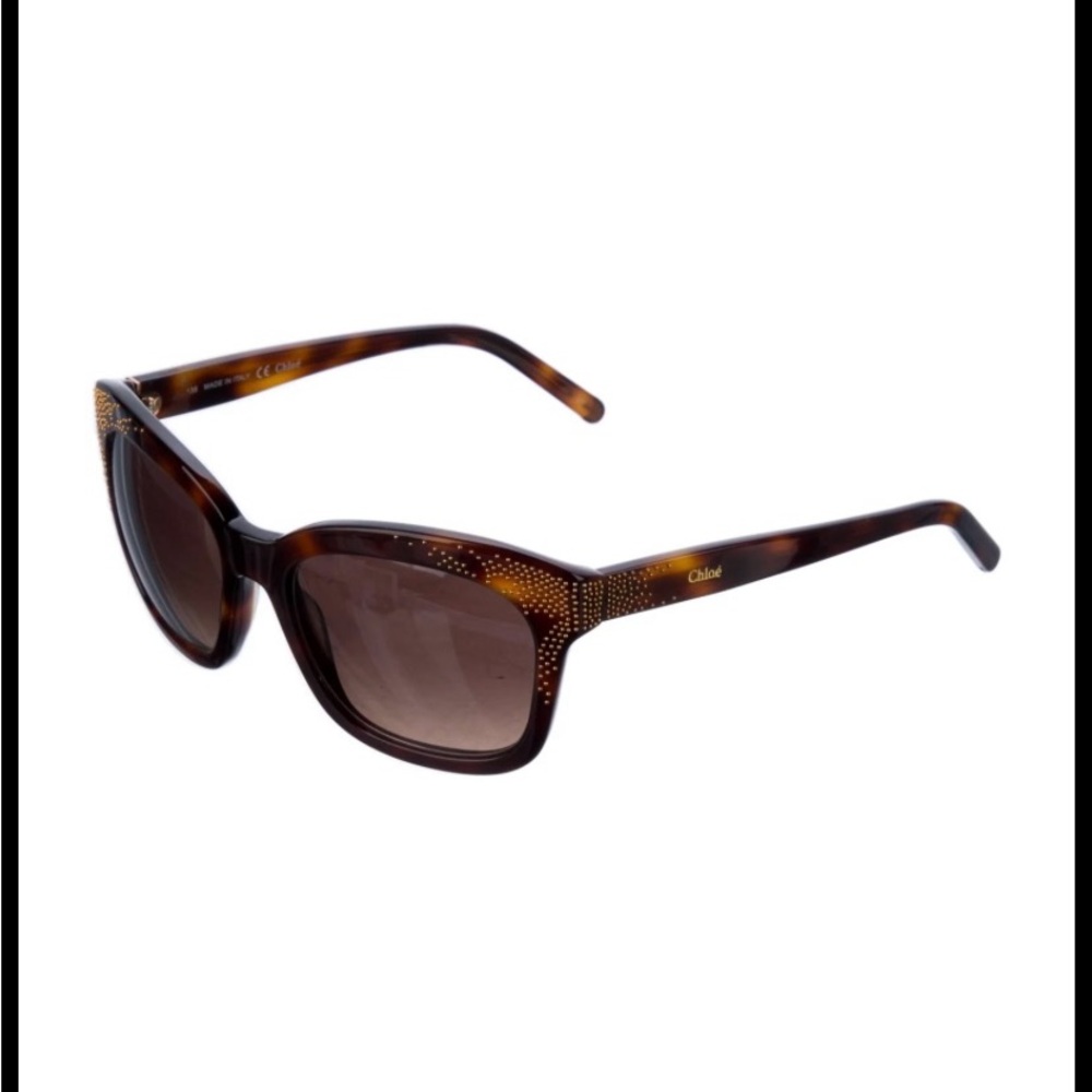 Chloe Sunglasses CE626S, Brown/multi - Picture 4 of 4
